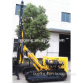 Nigeria used 30m deep tractor drilling rig for quarry with adjusted chassis